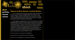 Desktop Screenshot of markomarkovic.com